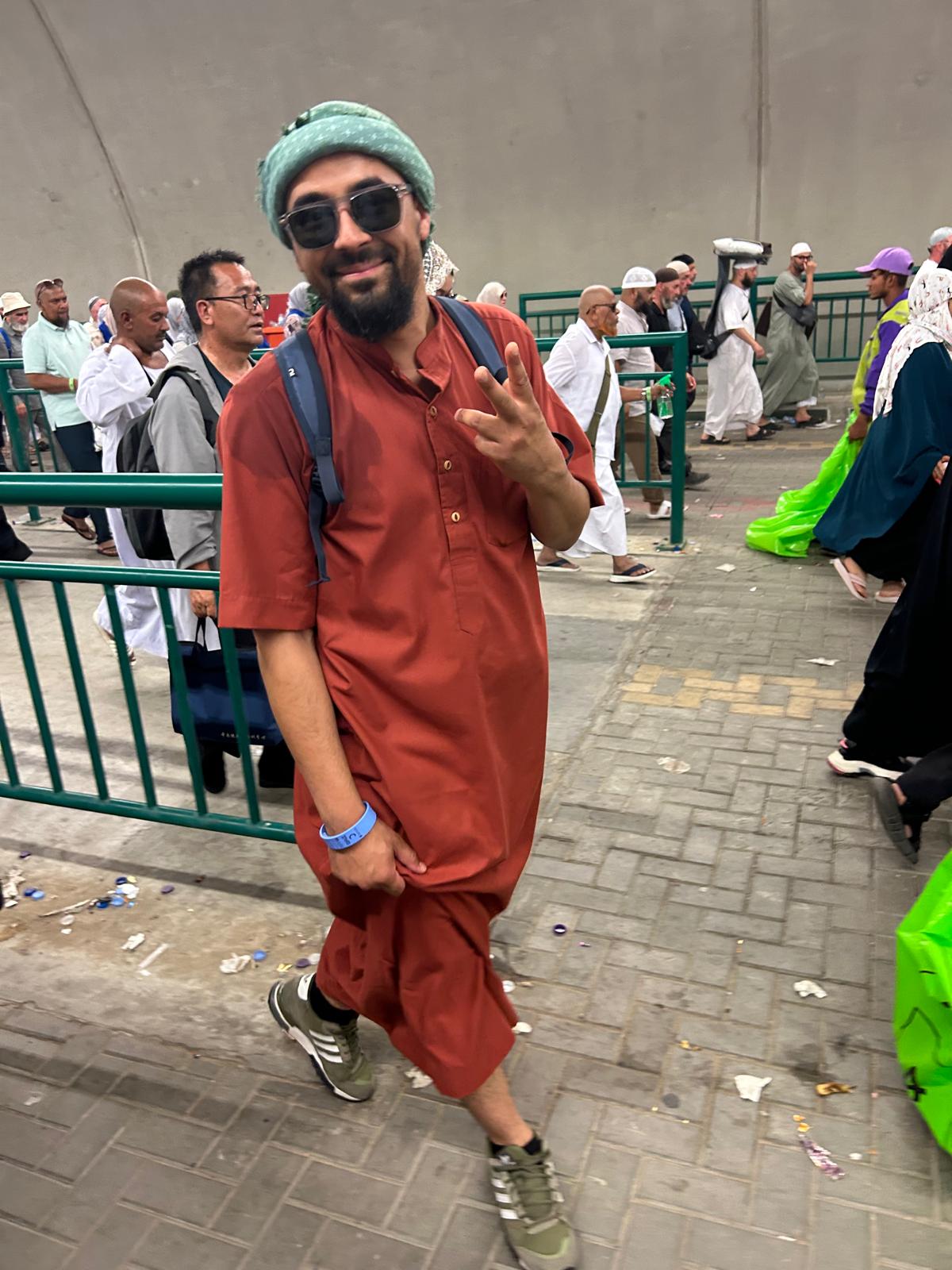 Le trajet de Jamarat