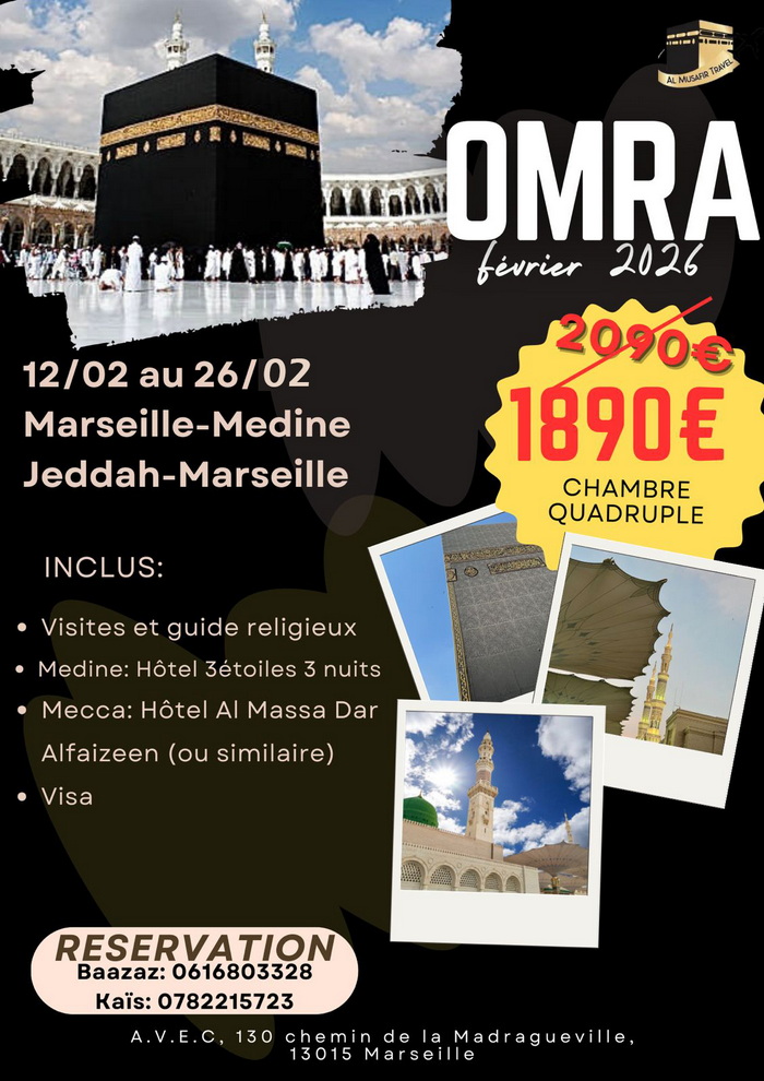 Omra octobre 2025/1447 H